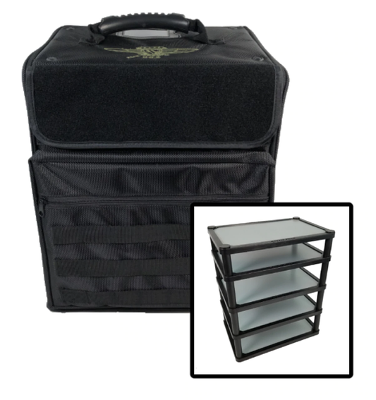 (352) P.A.C.K. 352 Molle with Magna Rack Original Load Out (Black) Battle Foam