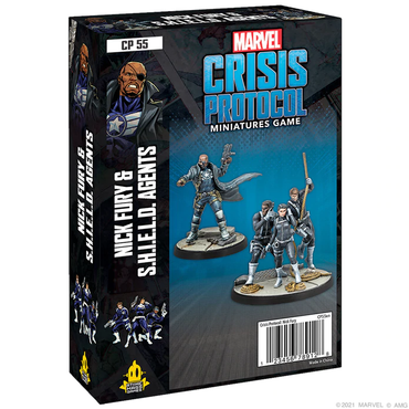 Nick Fury and S.H.I.E.L.D. Agents: Marvel Crisis Protocol Miniatures Game