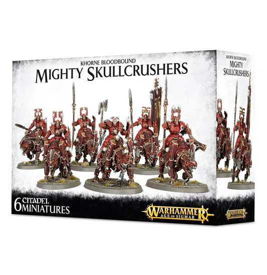 Mighty Skullcrushers Age of Sigmar Khorne Bloodbound (D)