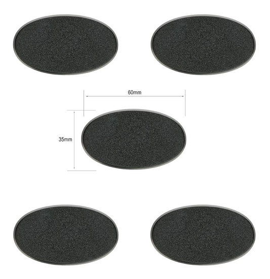Citadel 60x35mm Oval Bases (D)