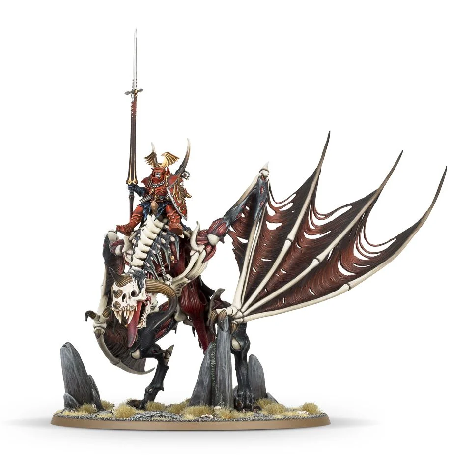 FLESH-EATER COURTS TERRORGHEIST / VAMPIRE LORD ON ZOMBIE DRAGON (D)