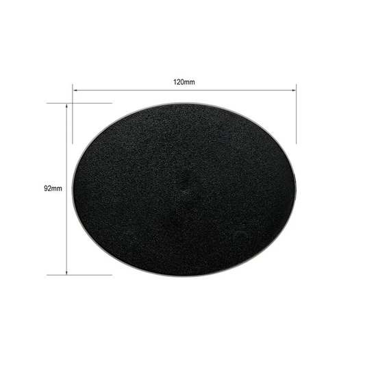 Citadel 120x92mm Oval Base (D)