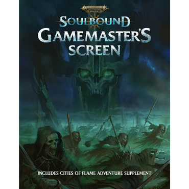Warhammer Age of Sigmar: Soulbound Roleplay Gamemaster’s Screen