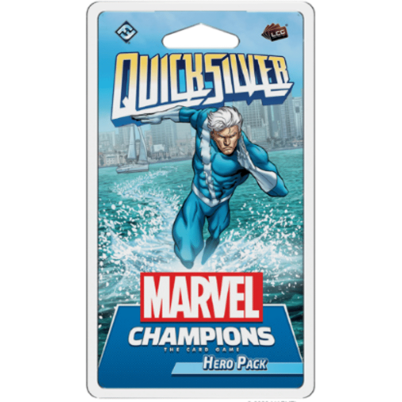 FANTASY FLIGHT GAMES MARVEL CHAMPIONS: QUICKSILVER HERO PACK