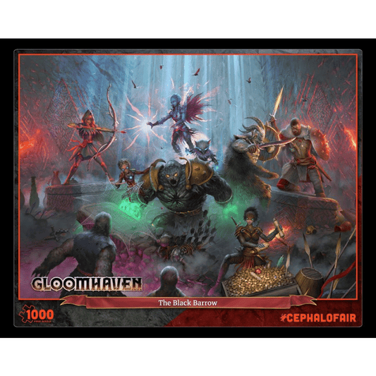 Gloom Haven Puzzle The Black Barrow (1000 pieces)