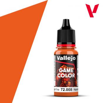 Vallejo Paint - Game Color 17ml - Orange Fire