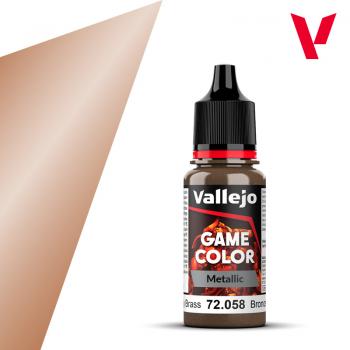 Vallejo Paint - Game Color 17ml - Brassy Brass