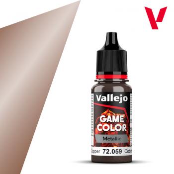 Vallejo Paint - Game Color 17ml - Hammered Copper