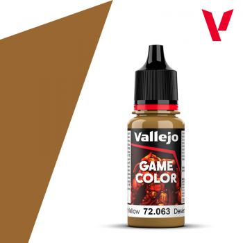 Vallejo Paint - Game Color 17ml - Desert Yellow