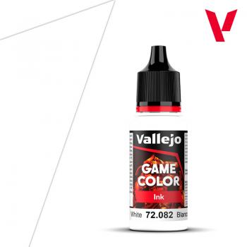 Vallejo Paint - Game Color 18ml - Game Ink - White