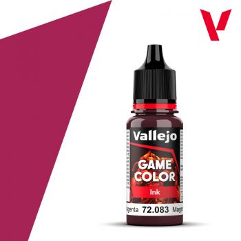 Vallejo Paint - Game Color 18ml - Game Ink - Magenta