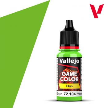 Vallejo Paint - Game Color 17ml - Fluorescent Green