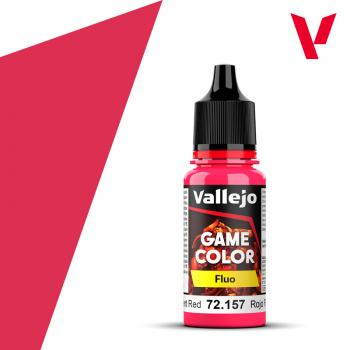 Vallejo Paint - Game Color 18ml - Fluorescent Red