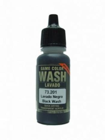 Vallejo Paint - Game Color 17ml - Black Wash