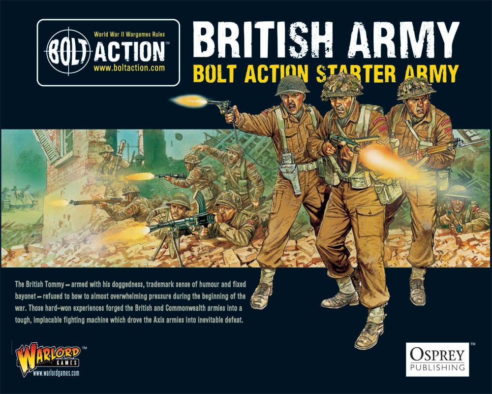 Bolt Action 1,000pt British Army starter army