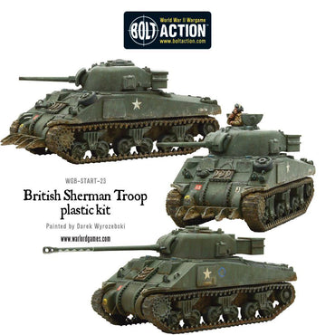Bolt Action - Sherman Tank Troop