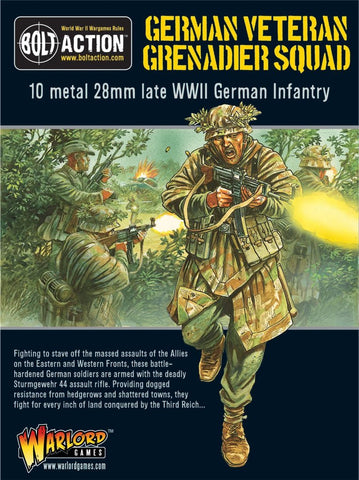 Bolt Action German Veteran Grenadiers Squad