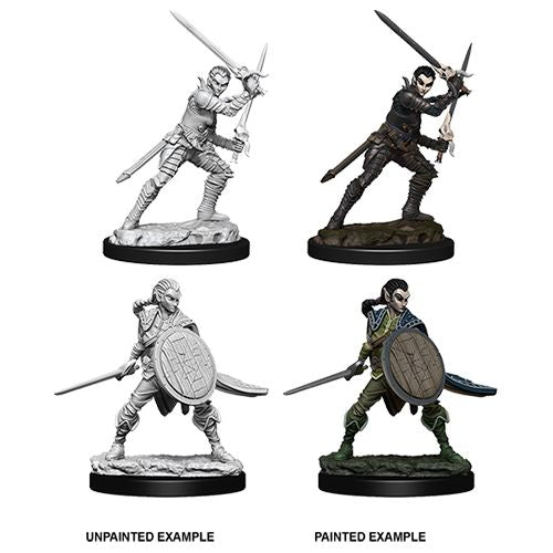 D&D Deep Cuts Pathfinder Battles Female Elf Fighter