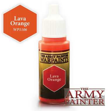 Lava Orange Army Painter Paint