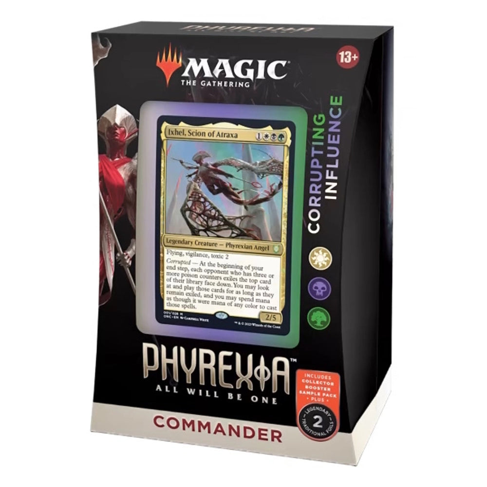 Magic the Gathering : Phyrexia All Will Be One Commander - Corrupting Influence