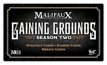Gaining Grounds Season Two Card Deck - Malifaux