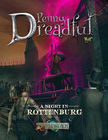 Malifaux Through The Breach Penny Dreadful A Night in Rottenburg Book