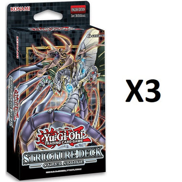 Yu-Gi-Oh! - Structure Deck: Cyber Strike Reprint Bundle x3