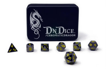 Yellow Chromatic Dragon DnDice Set