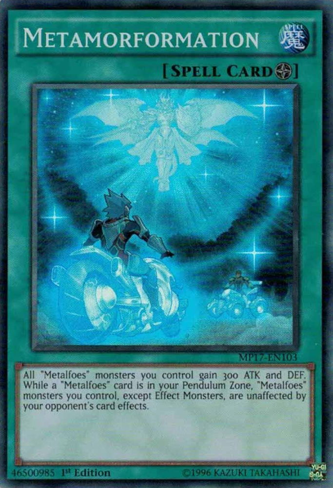 Metamorformation [MP17-EN103] Super Rare