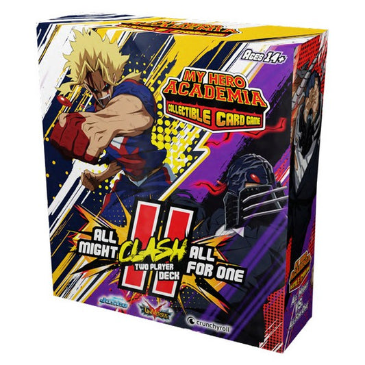 UniVersus CCG My Hero Academia CCG Series 4 Clash Decks: All Might vs All for One