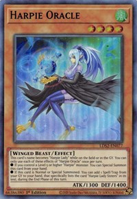 Harpie Oracle (Green) [LDS2-EN077] Ultra Rare