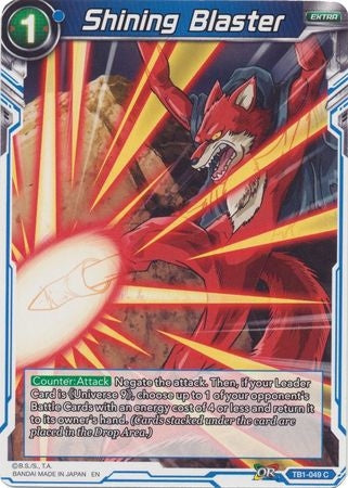 Shining Blaster (Reprint) (TB1-049) [Battle Evolution Booster]