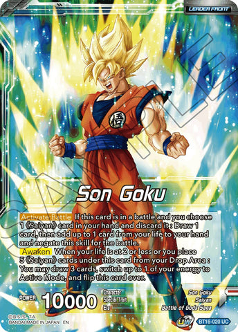 Son Goku // SSG Son Goku, Crimson Warrior (BT16-020) [Realm of the Gods Prerelease Promos]