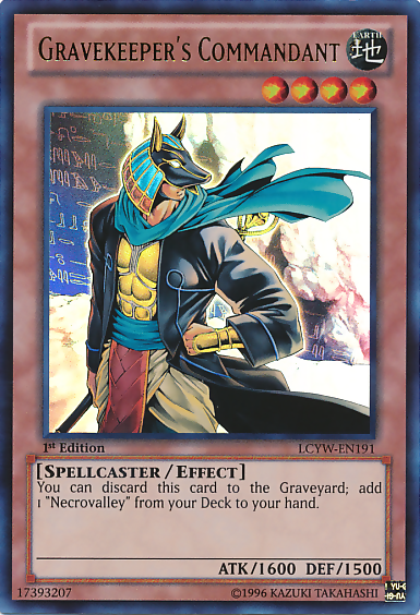 Gravekeeper's Commandant [LCYW-EN191] Ultra Rare