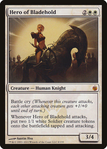 Hero of Bladehold (Oversized) [Oversize Cards]