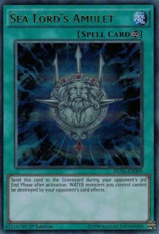 Sea Lord's Amulet [DUSA-EN009] Ultra Rare