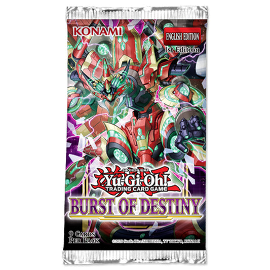 Yu-Gi-Oh! - Burst of Destiny Booster Pack
