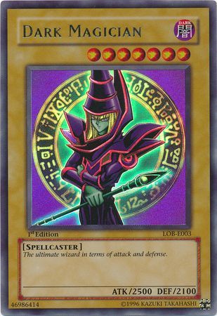 Dark Magician [LOB-E003] Ultra Rare