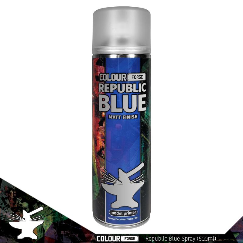 The Colour Forge Republic Blue Spray (500ml)