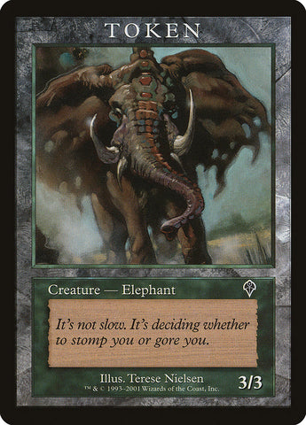 Elephant Token [Magic Player Rewards 2001]
