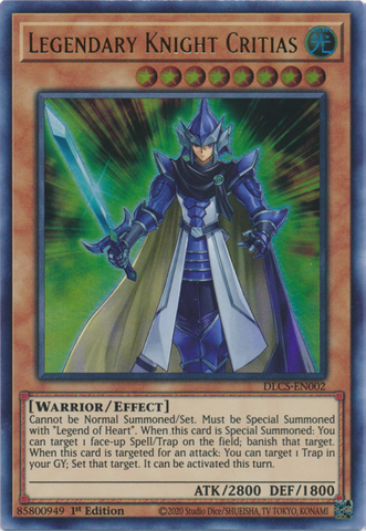 Legendary Knight Critias [DLCS-EN002] Ultra Rare