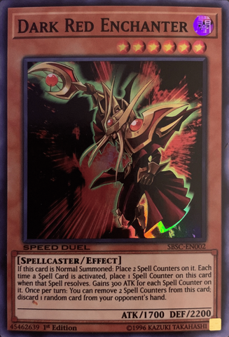 Dark Red Enchanter [SBSC-EN002] Super Rare