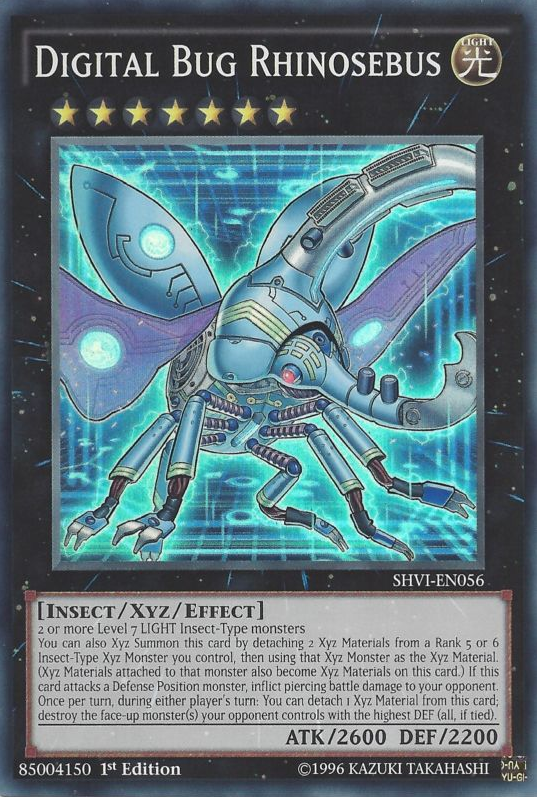 Digital Bug Rhinosebus [SHVI-EN056] Super Rare