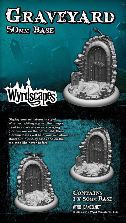 Graveyard 50MM - Bases - Malifaux - WYRWS009
