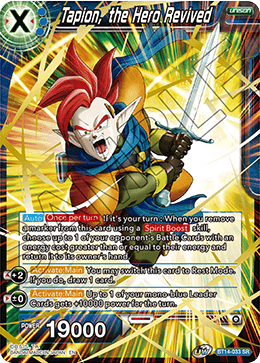 Tapion, the Hero Revived (BT14-033) [Cross Spirits]