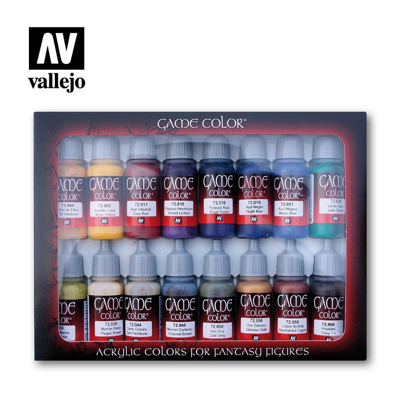 Vallejo Paint - Model Colors Set - Game Color Advanced 16x17ml
