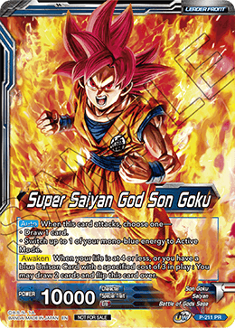 Super Saiyan God Son Goku // SSGSS Son Goku, Soul Striker Reborn (P-211) [Collector's Selection Vol. 2]