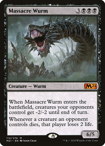 Massacre Wurm [Core Set 2021]