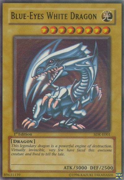 Blue-Eyes White Dragon [SDK-E001] Ultra Rare