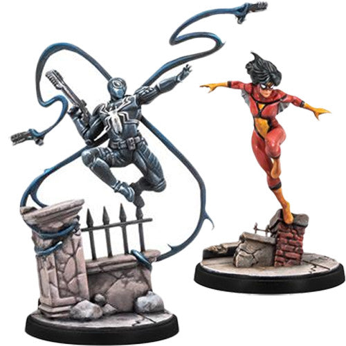 Agent Venom & Spider Woman Marvel Crisis Protocol Miniatures Games
